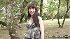 real 18 years old teen does porn casting