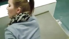 Public fuck in school
