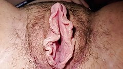 Beaded Dildo Makes Big Clit Pussy Squirt