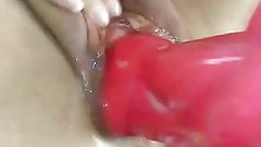 Bad Dragon Loose & Creamy pussy fun