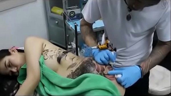 Body painting 69 – Tattoo process GIRL http://thepornplanet.blogspot.in/
