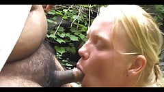 Cheap Prostitute Katie Blowjob Black Cock in Street