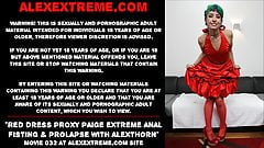 Proxy Paige extreme anal fisting & prolapse with AlexThorn