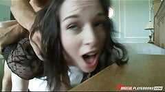 Stoya, pale goddess gets fucked