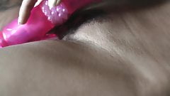 Wife uses her dildo vibe