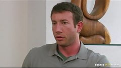 Brazzers – Big-tit blond MILF Mellanie Monroe fucks employee