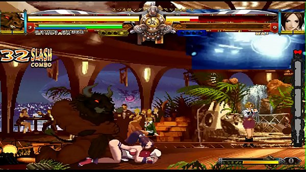 Mai Shiranui XIII VS Minotaur  HENTAI mugen