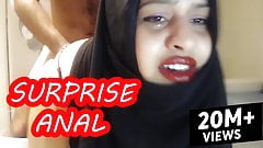 PAINFUL SURPRISE ANAL WITH MARRIED HIJAB WOMAN !